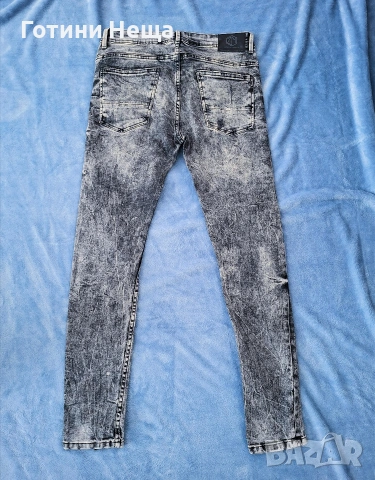 Мъжки дънки Zara slim fit. S - М Оригинал❗️✅️, снимка 2 - Дънки - 53762966