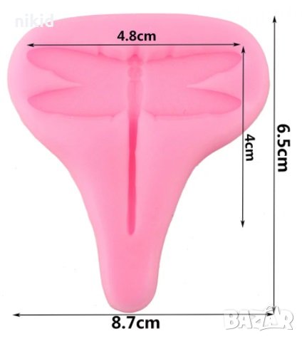 Водно конче игла силиконов молд форма декорация торта фондан шоколад и др., снимка 2 - Форми - 34199922