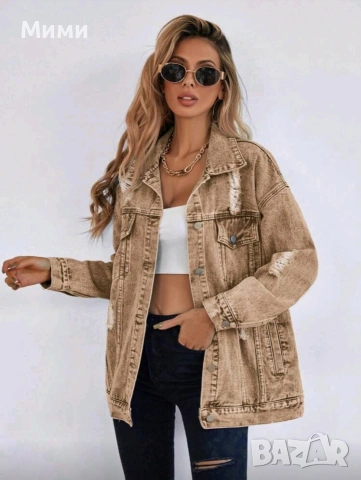 Дамско Ново дънково яке!, снимка 2 - Якета - 53581678