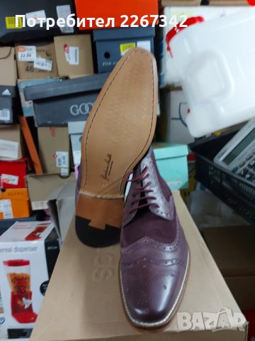 Италиански мъжки обувки , снимка 5 - Ежедневни обувки - 39592401
