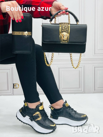 дамски висококачествени обувки, чанта и портмоне , снимка 2 - Чанти - 44768189