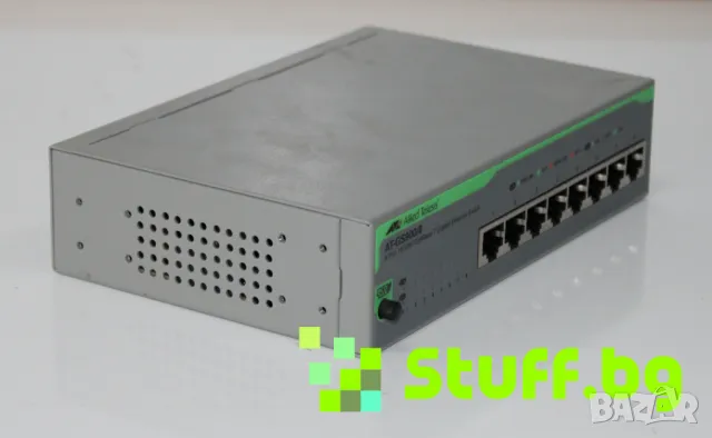 Суич Allied Telesis AT-GS900/8, снимка 3 - Суичове - 49660738