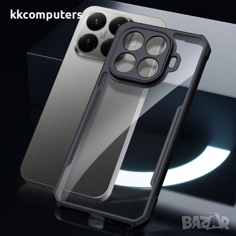XUNDD Калъф за Xiaomi 15T Pro, Прозрачен акрилен гръб | Удароустойчив | Протектор в Комплекта, снимка 6 - Калъфи, кейсове - 52377436