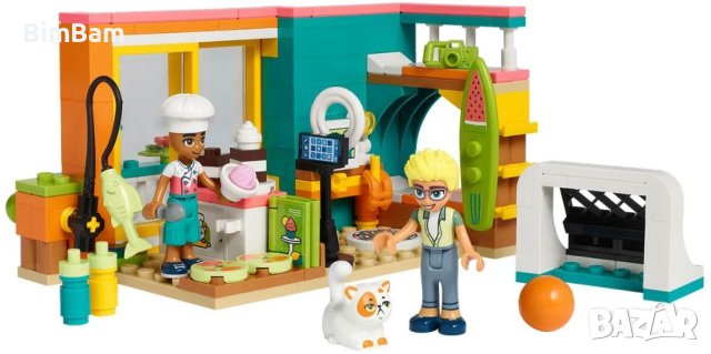 Конструктор LEGO® Friends 41754 - Стаята на Лео / 203 части, снимка 2 - Конструктори - 44322851