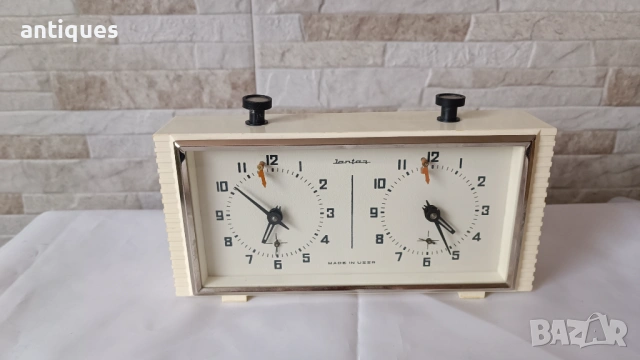 Стар руски часовник за шах - Jantar - 1970г., снимка 7 - Антикварни и старинни предмети - 49160067