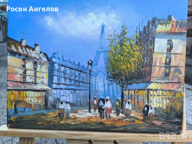 Париж 19ве, снимка 4 - Картини - 52180076