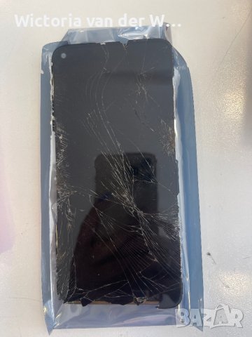 Здрав дисплей и тъч със счупено стъкло за Huawei P40 lite