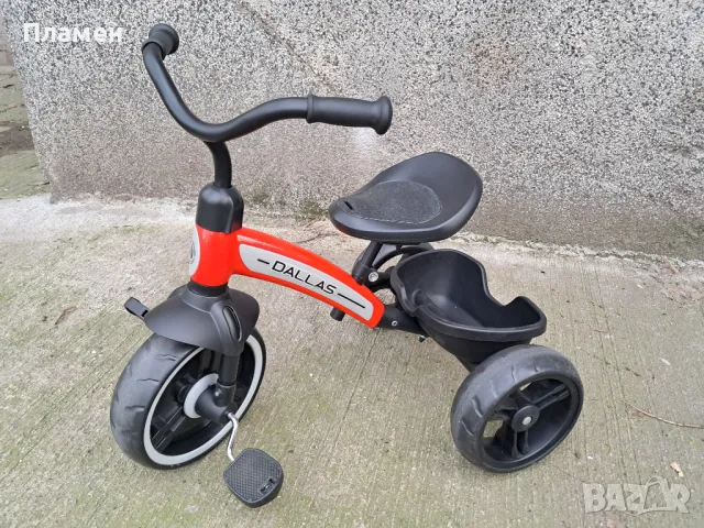 Колело-триколка DALLAS LORELLI - червено