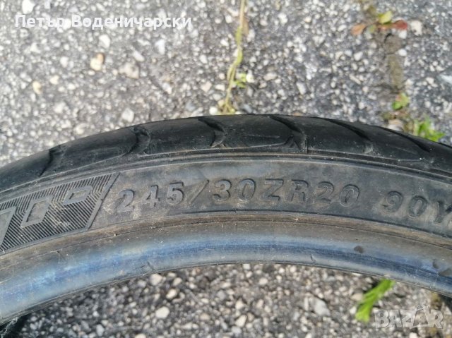 Единична гума 245 30 20 Фалкен Falken  Наличен е 1 брой  Нов внос Единичка  Без коментар на цената, снимка 5 - Гуми и джанти - 41581955