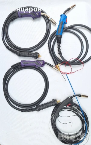 Шланг телоподаващ Миг-Маг, евроконектор, директно, гъвкава глава, видове