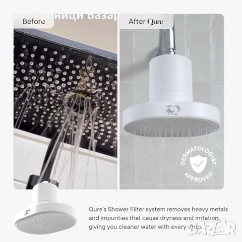 Нов Високонапорен душ филтър за кожа и коса 3 режима твърда вода тройна филтрация, снимка 8 - Други стоки за дома - 53006521