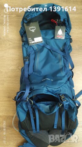 Osprey Kestrel 38 Loch Blue M/L, снимка 3 - Раници - 41904941