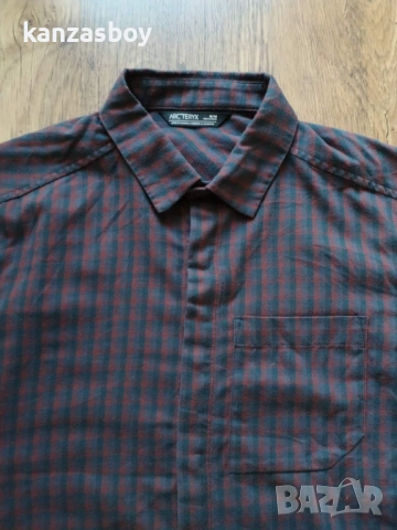 Arc'teryx Bernal LS Subastral Long Sleeve Flannel Shirt - страхотна мъжка риза М, снимка 2 - Ризи - 53134585