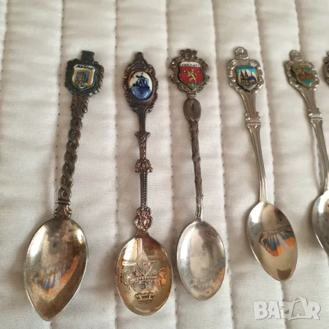 Сувенирни посребрени лъжички, снимка 2 - Колекции - 49877056