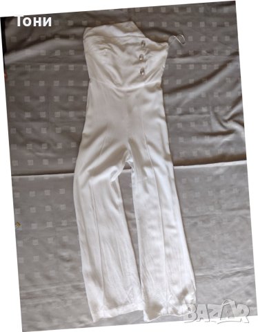 Бял гащеризон  Karen Millen, снимка 2 - Гащеризони - 42013712
