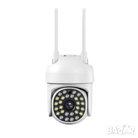 + 64GB карта Комплект 6MP - YCC365 SMART SPHERE 28LED WI-FI ОХРАНИТЕЛНА КАМЕРА COBRA 360 PTZ, снимка 2 - Камери - 39406357
