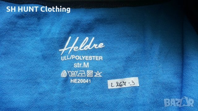 Heldre 100% Merino Wool Outside размер S / M горница отвън е 100% Мерино вълна - 2309, снимка 10 - Пуловери - 53740346