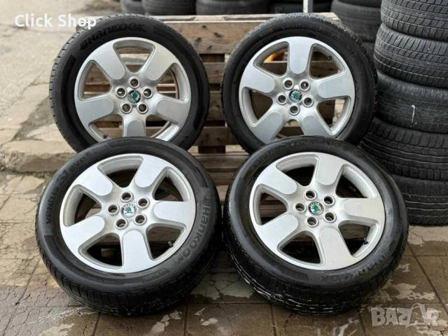 5х112 Джанти 17 цола Шкода 5x112 Skoda, снимка 10 - Гуми и джанти - 53500934