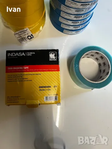 Хартиено тиксо, снимка 3 - Бои, лакове, мазилки - 39108241