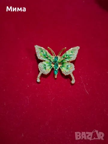 Брошки пеперуди различни модели, снимка 9 - Други - 48436145