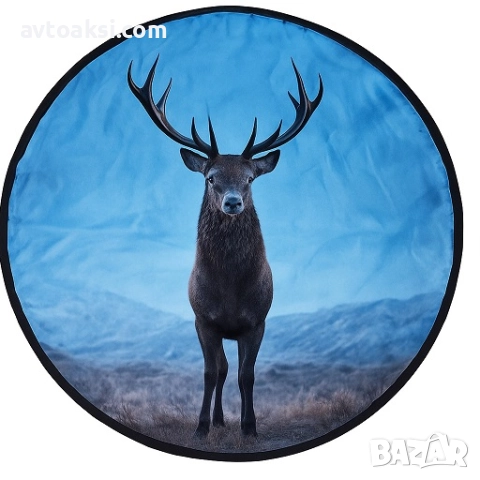 Калъф за резервна гума 15"/16'' цола Мечка/Глиган/Вълк/Елен, снимка 5 - Аксесоари и консумативи - 51748959