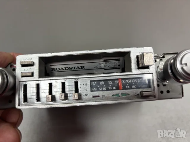 Ретро автомобилен касетофон с радио Roadstar RS-2480 Auto Reverse , снимка 6 - Аксесоари и консумативи - 55788057