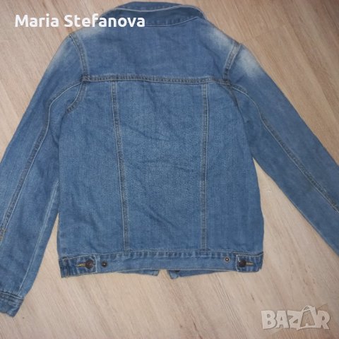 Детско дънково пролетно яке 140, снимка 2 - Детски якета и елеци - 40767311