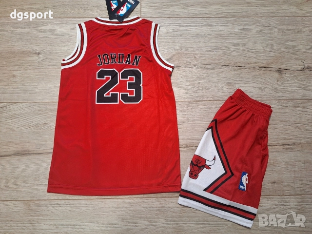 Детски баскетболен екип на Майкъл Джордан #23#Чикаго Булс!, снимка 2 - Баскетбол - 52572636