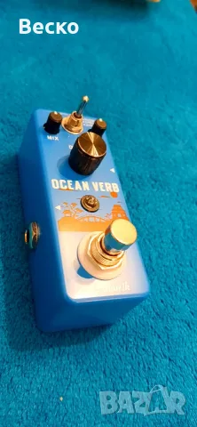 Продавам Реверб Ефект за китара Ocean Verb - Нов! , снимка 5 - Китари - 56324894
