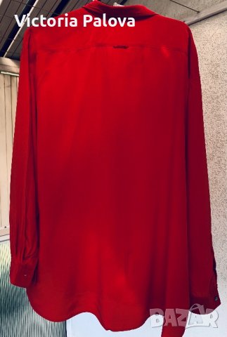 Копринена риза BOSS оригинал, снимка 4 - Ризи - 42373678