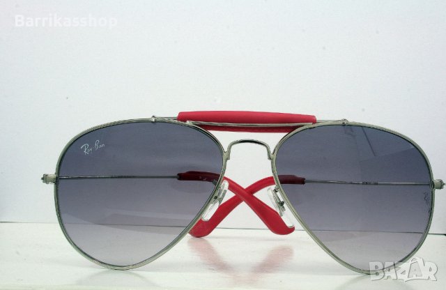 Слънчеви очила Ray-Ban AVIATOR CRAFT RB3422Q- silver/red, снимка 4 - Слънчеви и диоптрични очила - 41024742