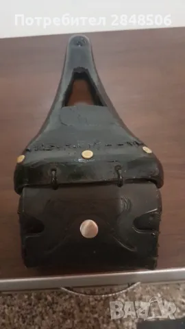 Продавам седалка-ръчна изработка със чантичка,2те от биволска кожа,с канал за простатата жлеза., снимка 3 - Аксесоари за велосипеди - 47452214