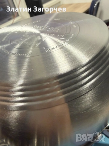 Комплект тенджери Swissgold EMMIE (SG-18099) – 3 броя, 5-слойно дъно, нови, снимка 7 - Съдове за готвене - 53258164