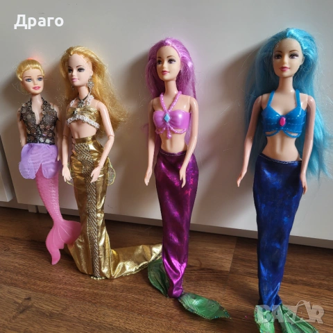 Сет кукли русалки, снимка 2 - Кукли - 53757701