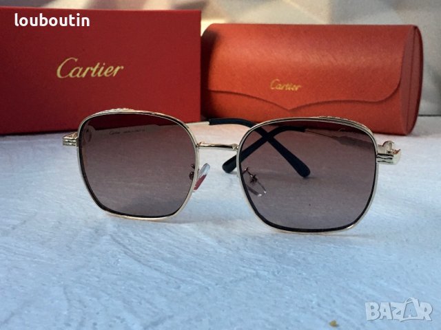 Cartier 2023 дамски слънчеви очила 4 цвята квадратни , снимка 6 - Слънчеви и диоптрични очила - 41925441
