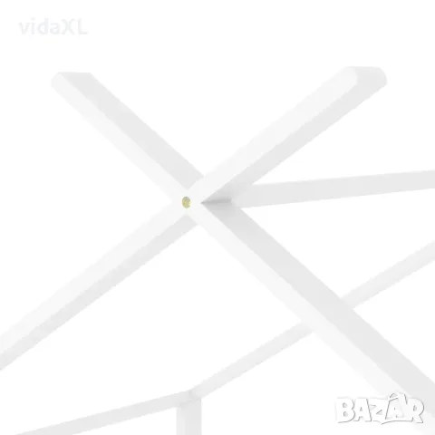 vidaXL Рамка за детско легло, бяла, бор масив, 70x140 см, снимка 8 - Бебешки легла и матраци - 56146567