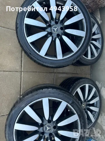 Джанти 19-ки от Mercedes s350 w220 , снимка 5 - Гуми и джанти - 55998898