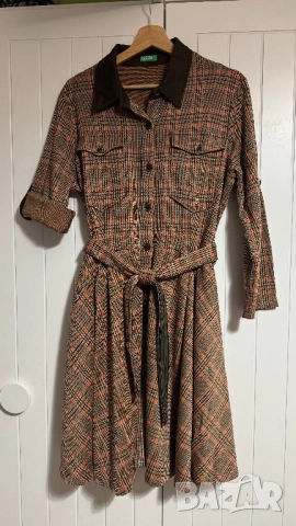 Benetton красиви рокля, туника, блуза M/L, снимка 11 - Рокли - 52279490