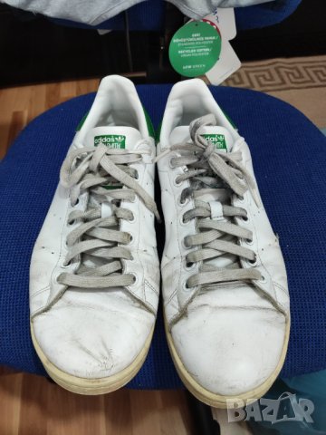 кожени маратонки Adidas Originals Stan Smith M20324, снимка 4 - Маратонки - 41260277