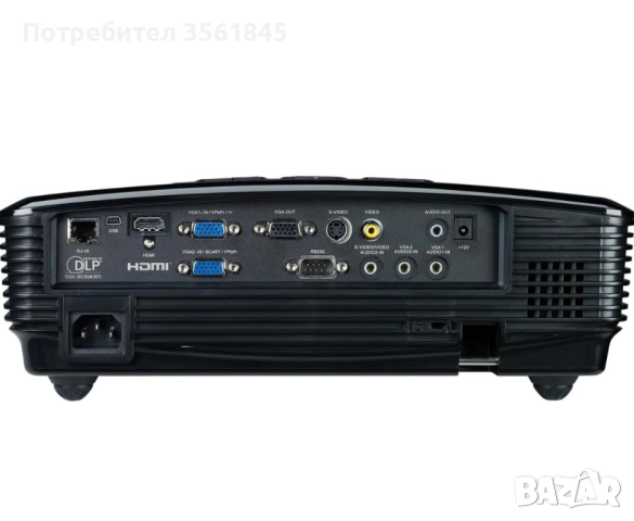 Проектор Optoma EW615DLP, снимка 6 - Плейъри, домашно кино, прожектори - 52310194