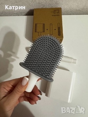 НОВА! Силиконова четка за тоалетна, снимка 5 - Мопове, кофи, четки и метли - 52139491