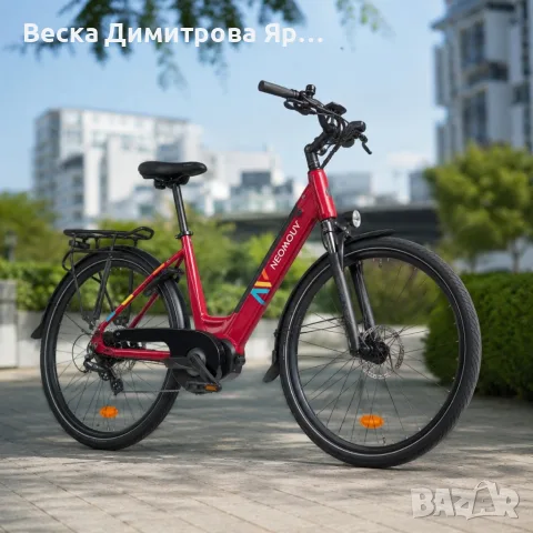 Електрически велосипед 26″ с батерия 522Wh, мотор 250W и пробег до 100 км – алуминиева рамка, 7 скор, снимка 2 - Велосипеди - 55852704