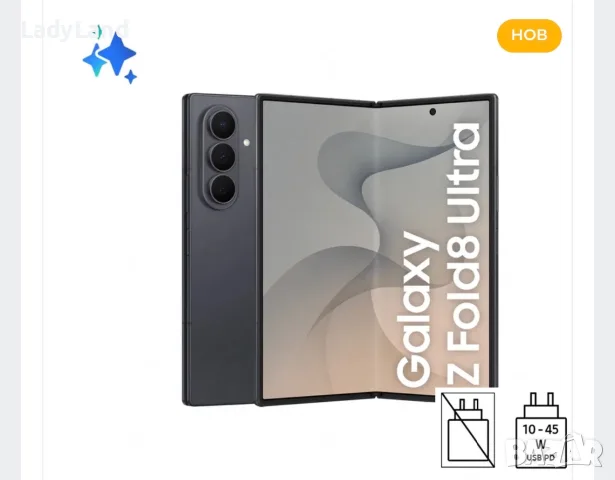Samsung - Galaxy Z Fold 8 Ultra 5G, 12GB/512GB, Graphite