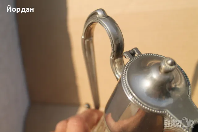 Английска гарафа , снимка 7 - Антикварни и старинни предмети - 47777576