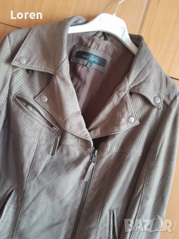 *Next leather*Яке от естествен велур топличко и мекичко, снимка 2 - Якета - 51504165