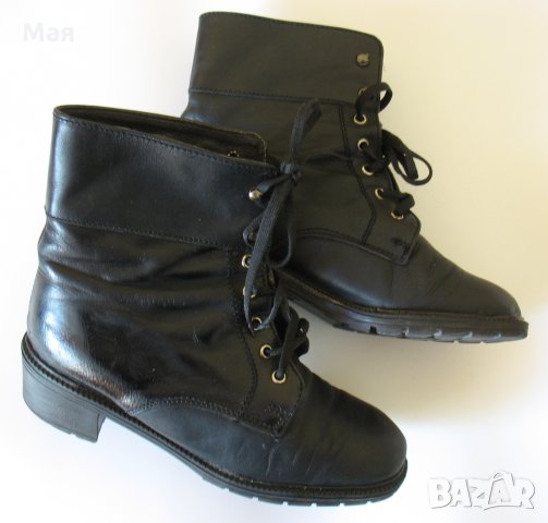 Дамски италиански ботуши, 38 номер, естествена кожа , снимка 6 - Дамски ботуши - 26821562