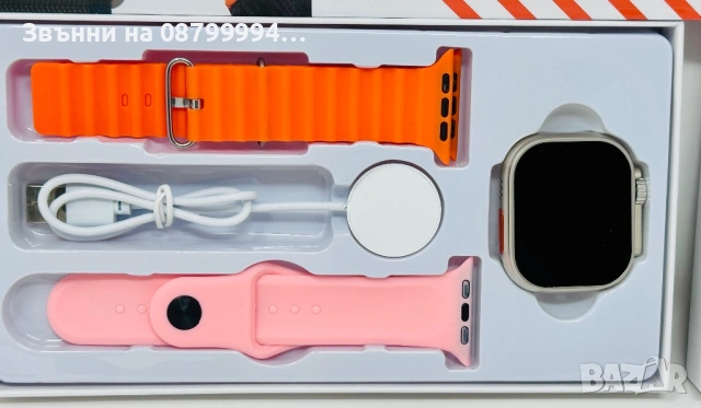 Smart часовник 45 и 49 мм като Apple watch модел V10, снимка 7 - Дамски - 50499617