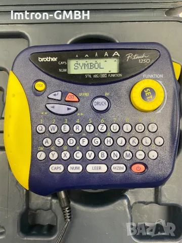 Принтер за етикети Brother P Touch 1250 с включена лента + куфар, снимка 8 - Принтери, копири, скенери - 50201321