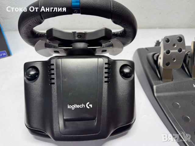 Волан с педали - Logitech G29 / PC/PS4/PS5, снимка 3 - Други игри и конзоли - 53810048