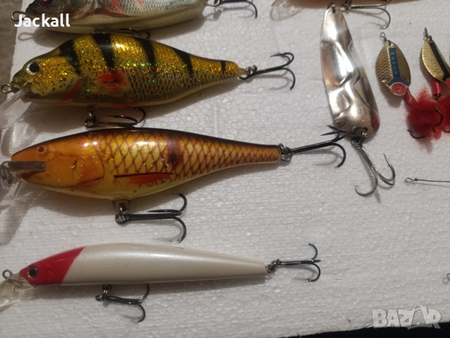 Воблери Rapala , Salmo Slider, Rattlin, SSR, DAM Effzet , Spro, Mepps Lusox, спининг щука pike, снимка 3 - Стръв и захранки - 53192883